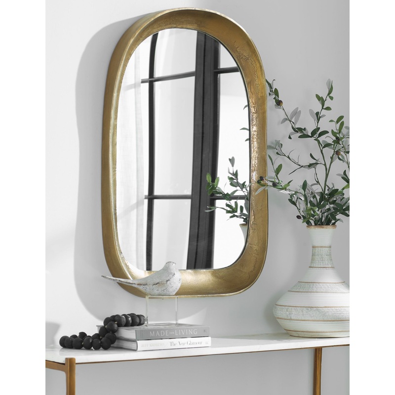 Nylah Mirror Brass