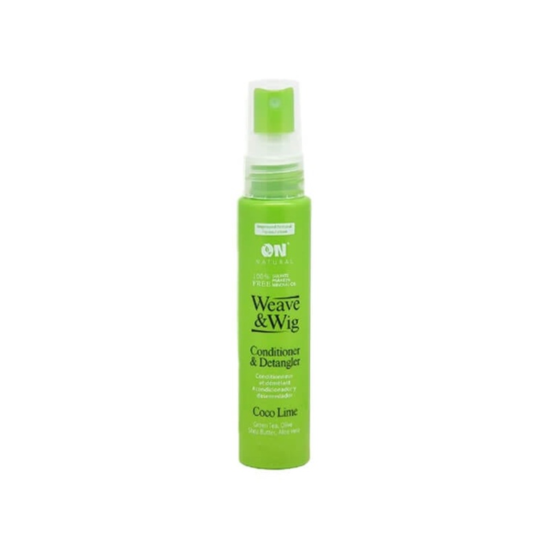 Organic Natural Weave and Wig Conditioner and Detangler Coco Lime 8 oz