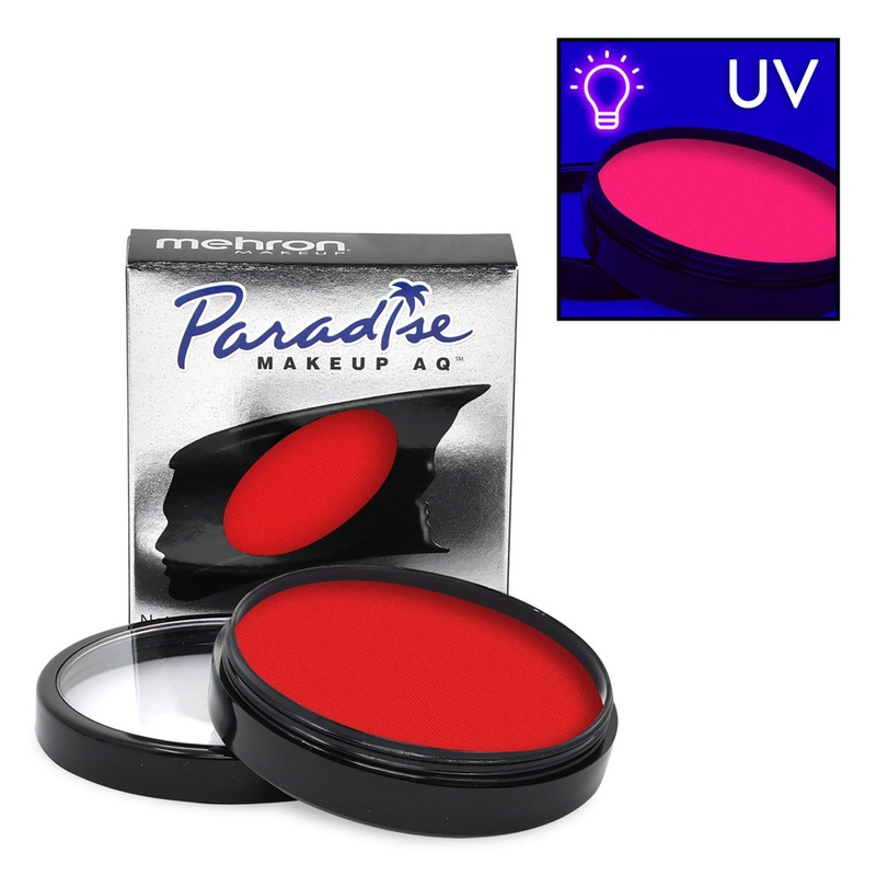 Paradise AQ Face Paint – Vulcan/Neon Red (1.4 oz/ 40 gm)