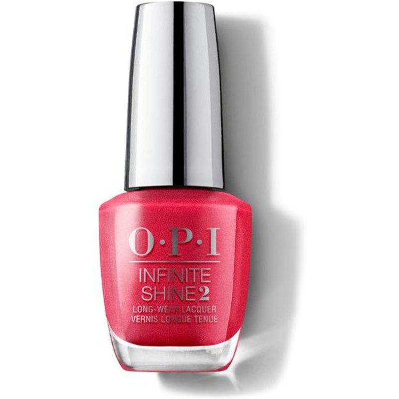 OPI Infinite Shine 2 Long Wear Lacquer Nail Polish – Cha-Ching Cherry 0.5 oz