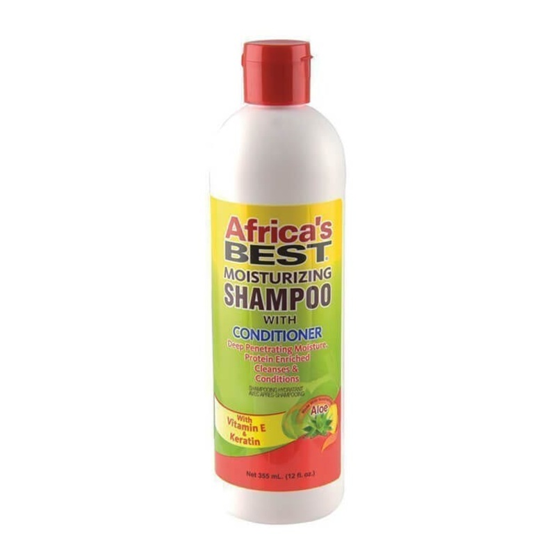 Africa’s Best Moisturizing Shampoo with Conditioner 12 oz