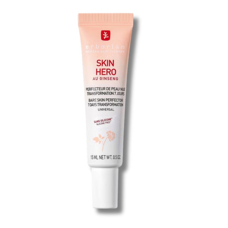 Erborian Skin Hero – Non-Tinted Bare Skin Perfector Travel Size 15ml