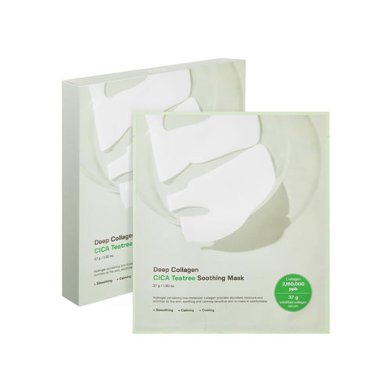 [SUNGBOON EDITOR] Deep Collagen Cica Teatree Soothing Mask (4ea)