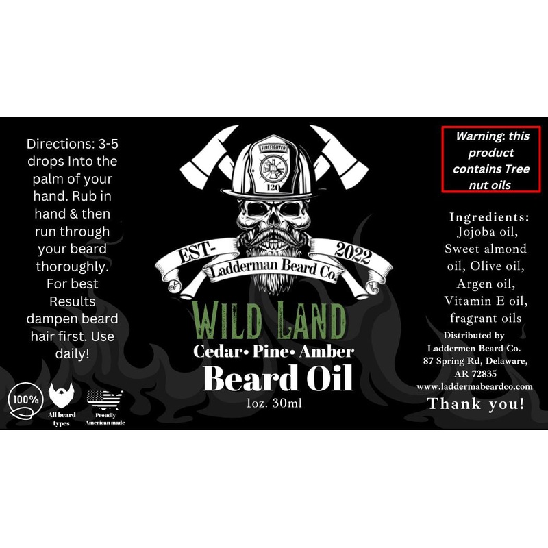 Wild Land Beard Oil