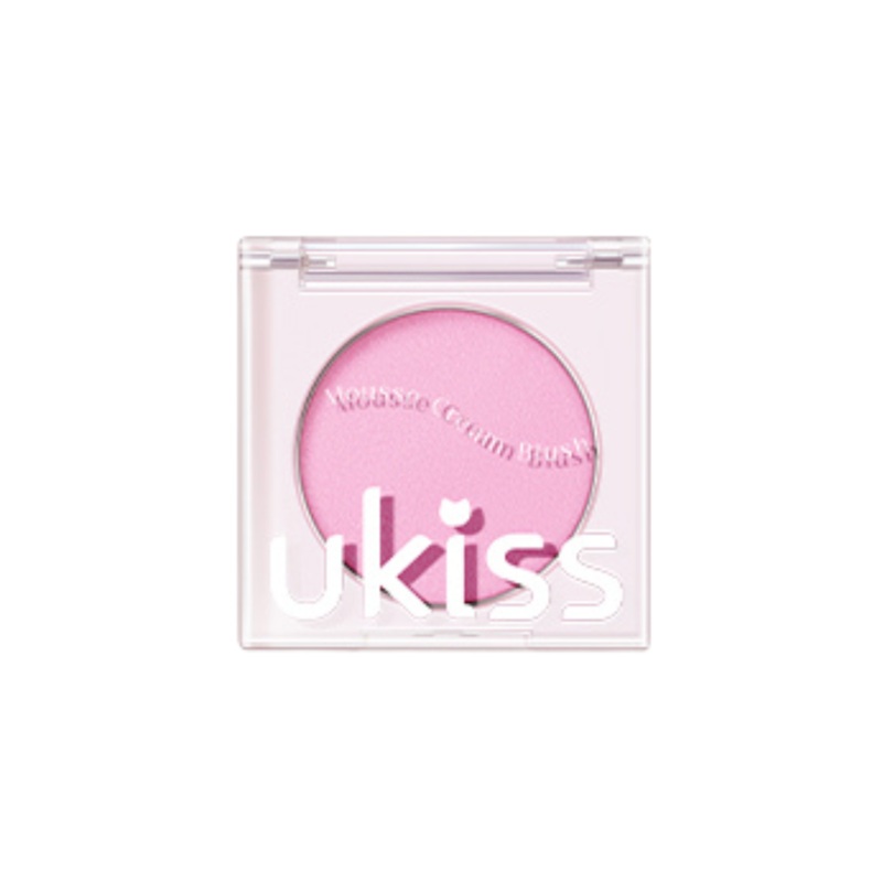 Ukiss Temperature Code Matte Mousse Blush Cream 3.2g  01# 17.8 Shattered Sea Breeze