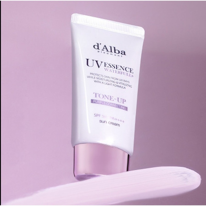 d’Alba Waterful Tone Up Sun Cream Purple 50mL