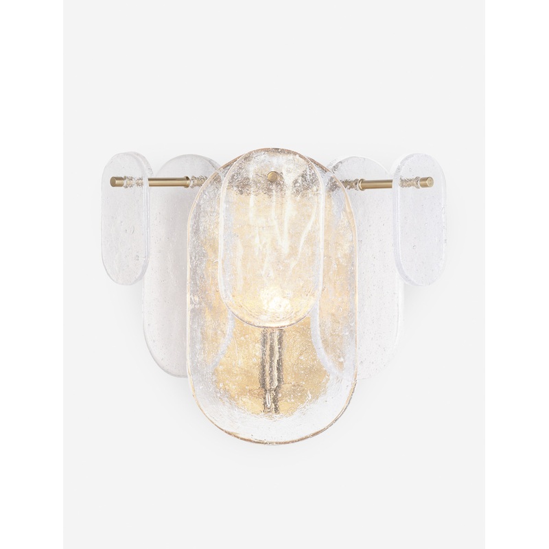 Echo Sconce by Regina Andrew Natural Brass