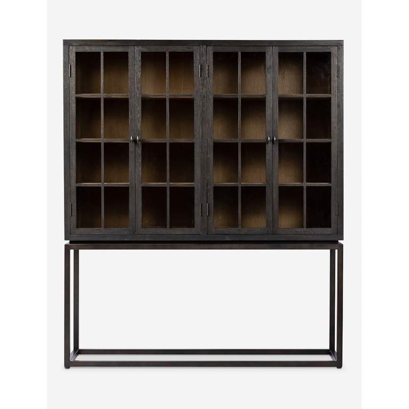 Florinda Curio Cabinet Dark Brown