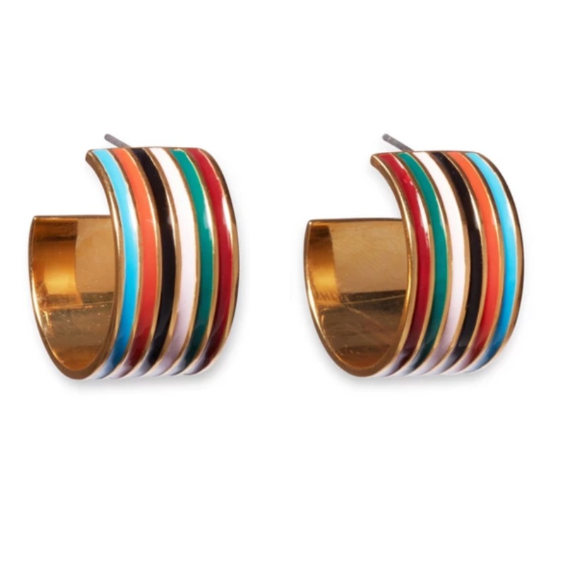 Margot Hoops in Rainbow
