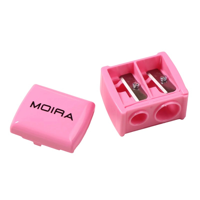 Moira Beauty Dual Pencil Sharpener Pink – Wholesale 6 Units (DPS200)