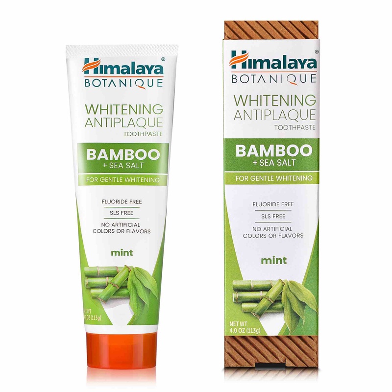Whitening Antiplaque Bamboo + Sea Salt Toothpaste