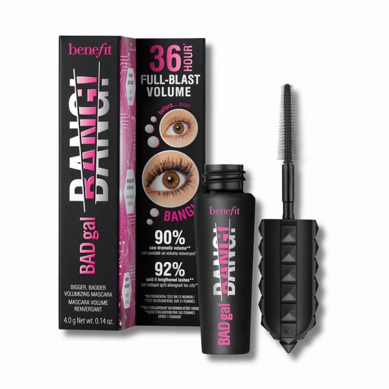 benefit Badgal Bang Volumising Mascara Mini – Pitch Black Travel Size