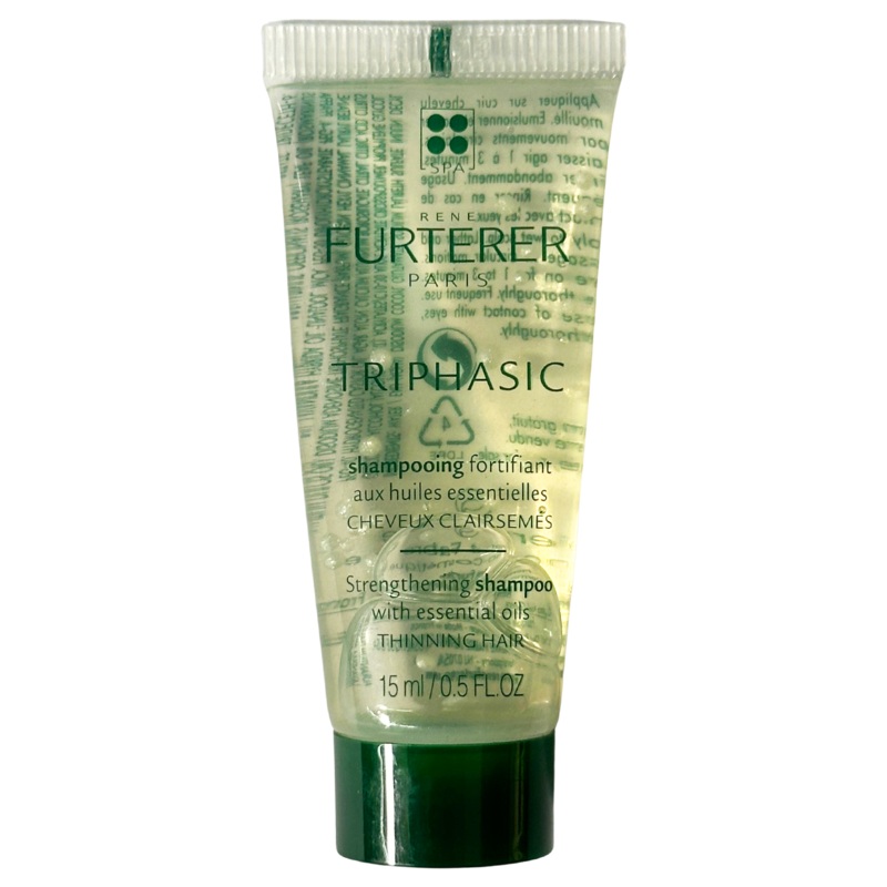 [FREE SAMPLE] Rene Furterer TRIPHASIC Strengthening Shampoo 0.5 oz | With Essential Oils | Thinning Hair
