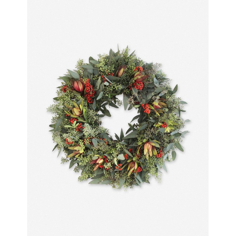 Fresh Handmade Premium Winter Wreath 12″Dia