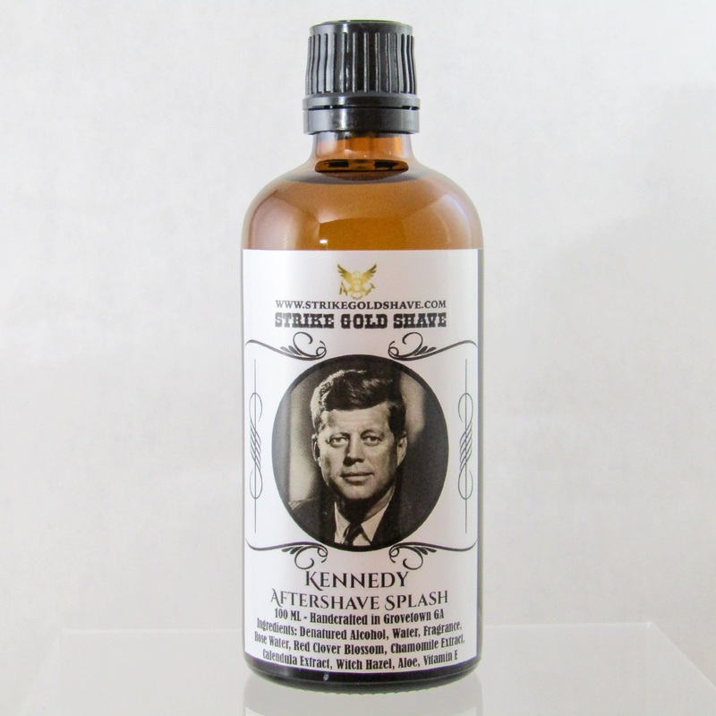 Kennedy Aftershave Splash – by Strike Gold Shave