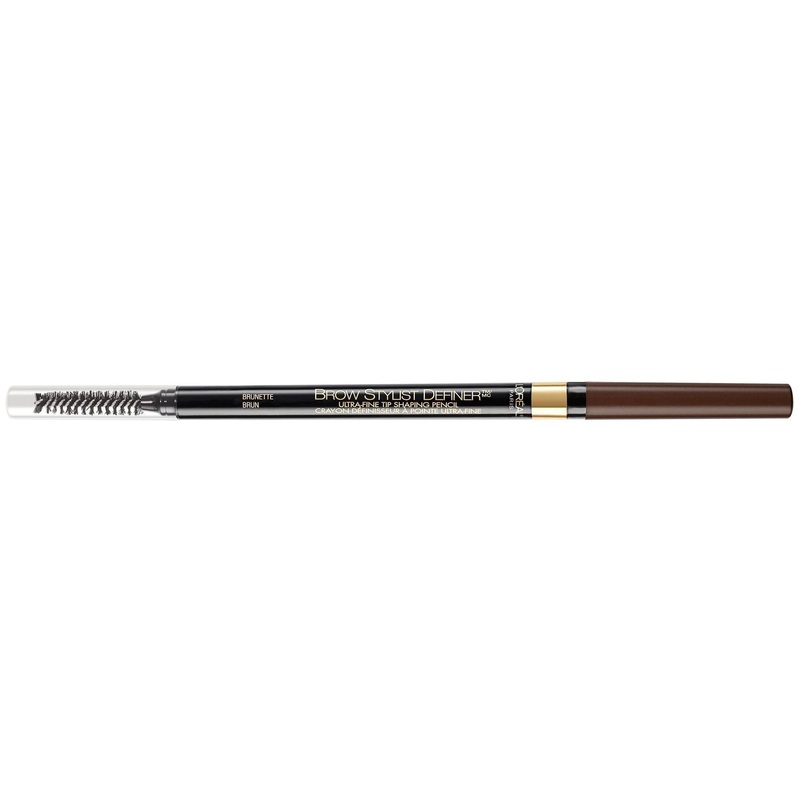 L’Oreal Paris Brow Stylist Definer Waterproof Eyebrow Pencil, Brunette, Defining, 0.003 oz