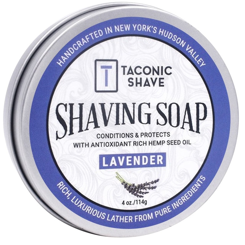Lavender Shaving Soap – by Taconic Shave (4oz)