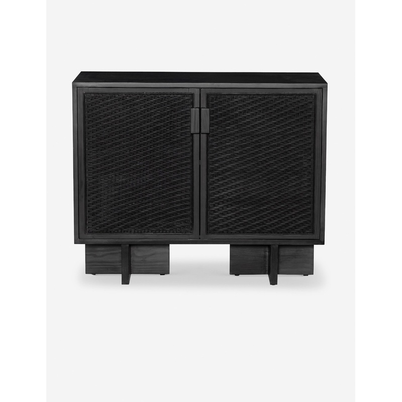 Mander Bar Cabinet Black