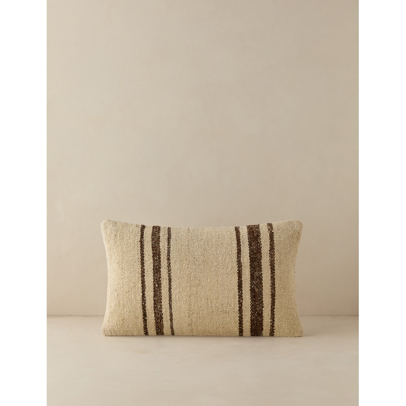 Vintage Lumbar Pillow No. 142, 12″ x 20″