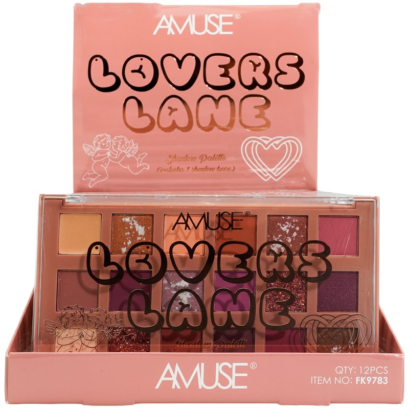 Amuse Lovers Lane Eyeshadow Palette – Wholesale Display 12 Units (FK9783)