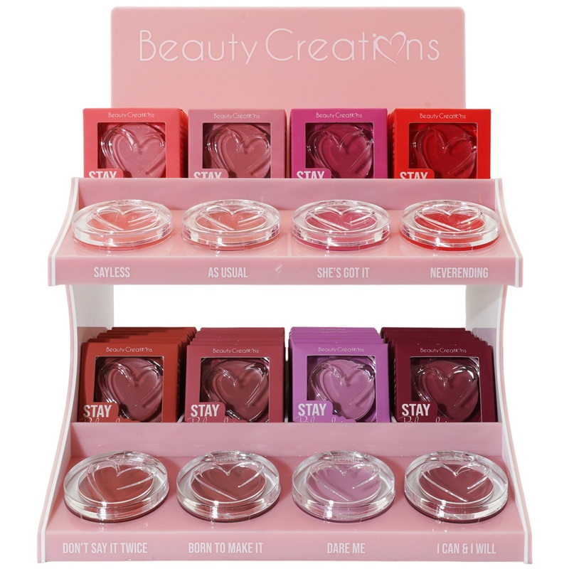 Beauty Creations Stay Blushin Cute Lip And Cheek Balm – Wholesale Display 48 Units (SBCBD)