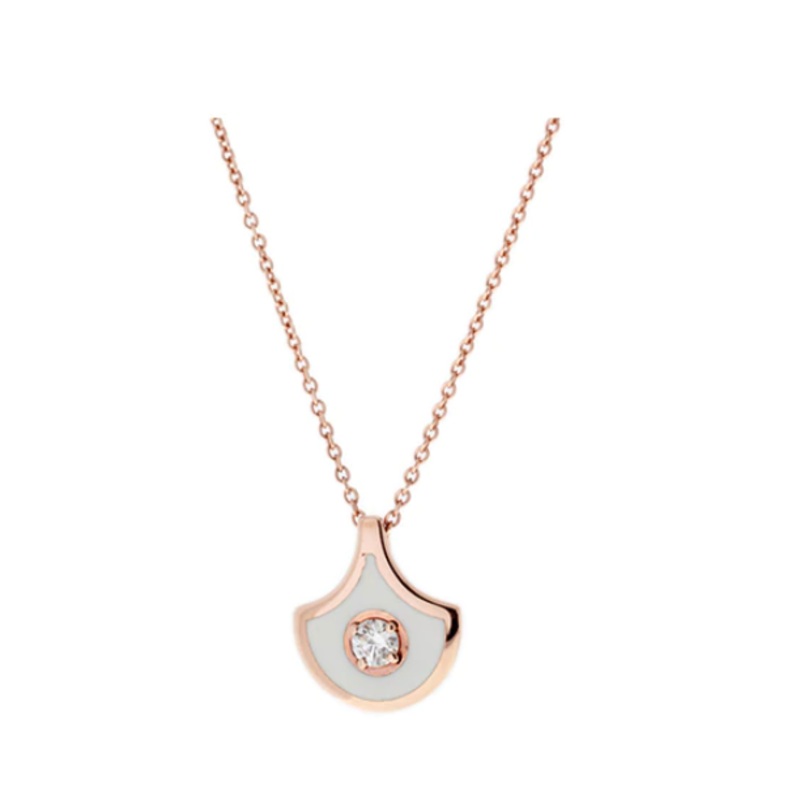 FISH FOR LOVE IVORY PENDANT DIAMOND