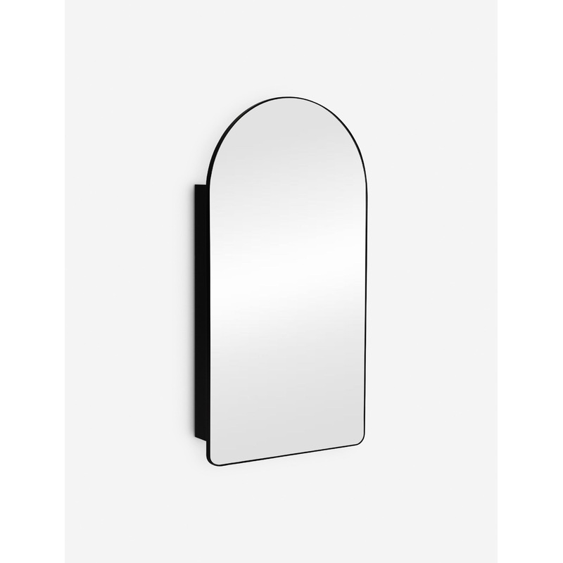 Kealing Medicine Cabinet Black