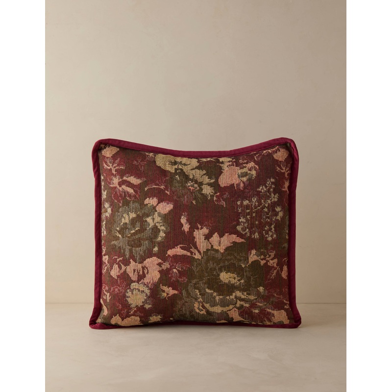 Amelie Reversible Tapestry Pillow Cover by Twenty Third x Deanne Multi Square