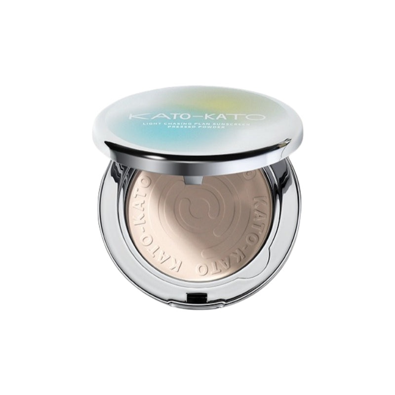 KATO-KATO Light Chasing Plan Sunscreen Pressed Powder 9g SPF48 PA+++ Light Chasing Plan