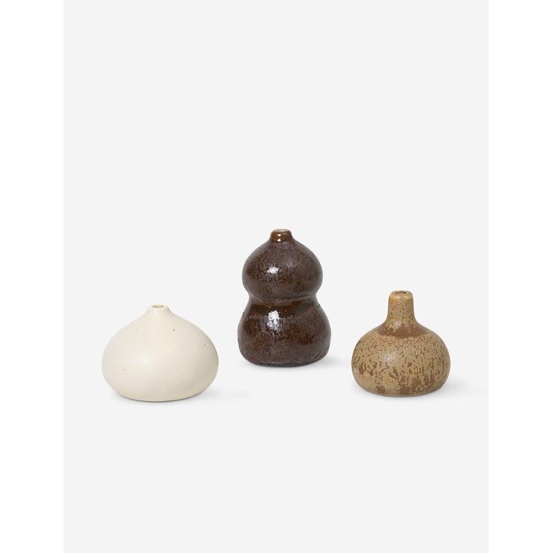 Komo Mini Vases (Set of 3) by Ferm Living A