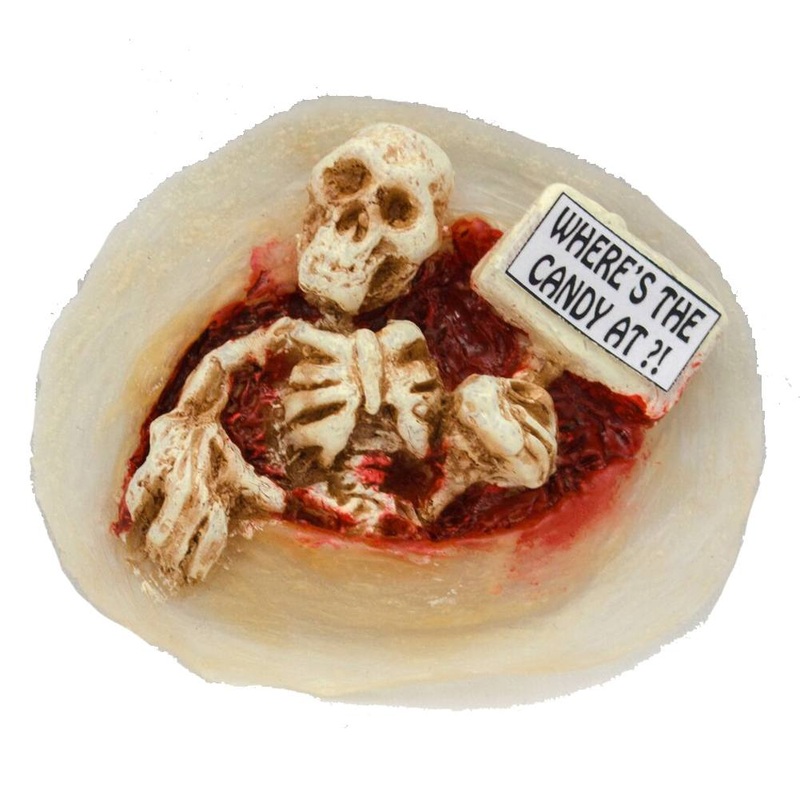 Woochie Kids 3D Appliance – Skull Holding Sign