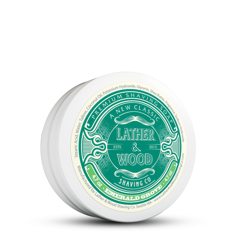 Luxury Shaving Soap – Emerald Grove