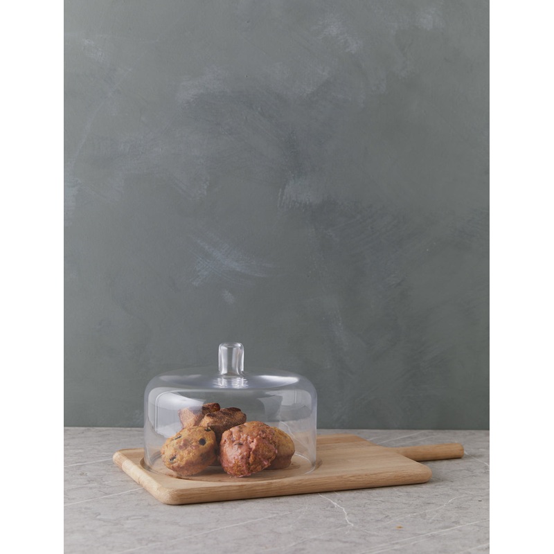 Dine Cheese Dome + Oak Board by LSA International