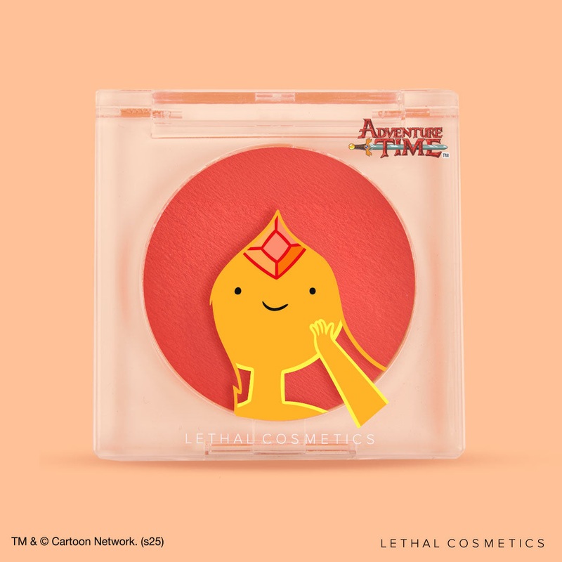 Lethal Cosmetics The Adventure Time Collection Flame Princess Blush