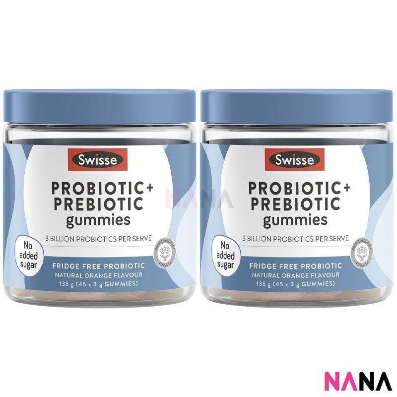 Swisse Probiotic & Prebiotic 45 Gummies x 2