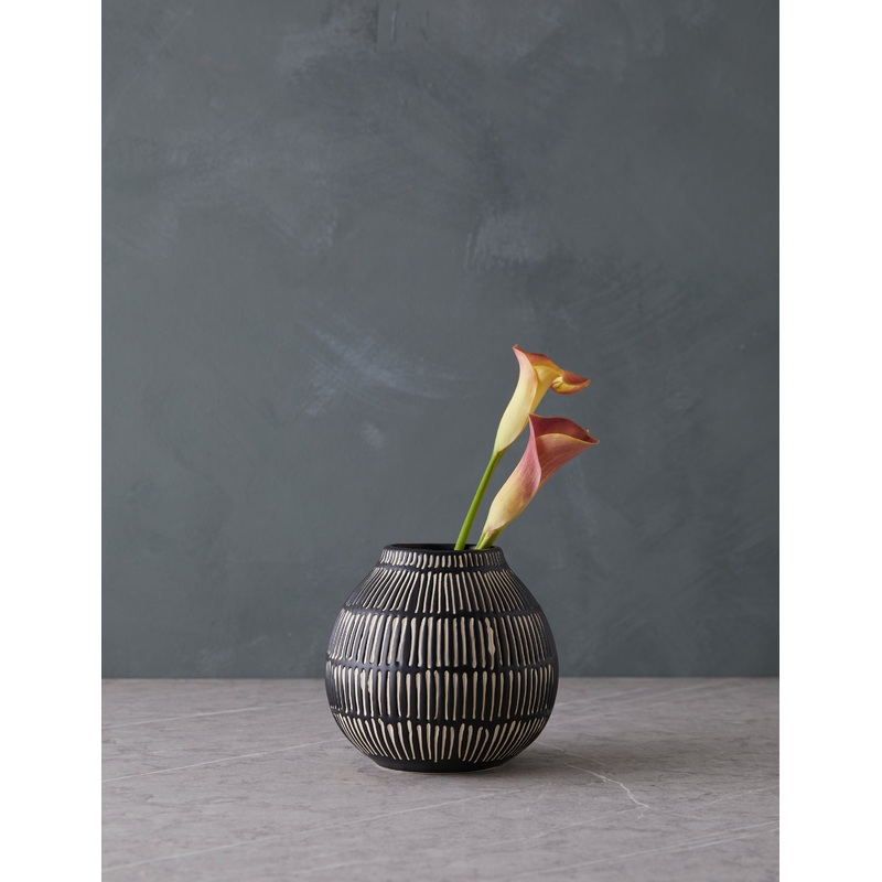 Soledad Vase Black