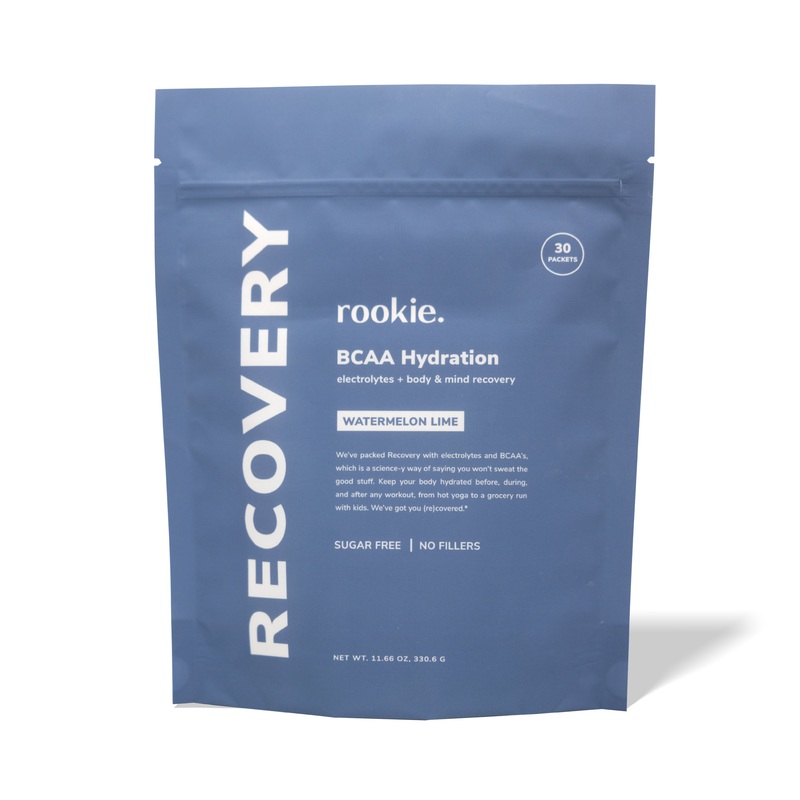 Rookie Wellness Hydration Support + Electrolytes with BCAA Watermelon Lime