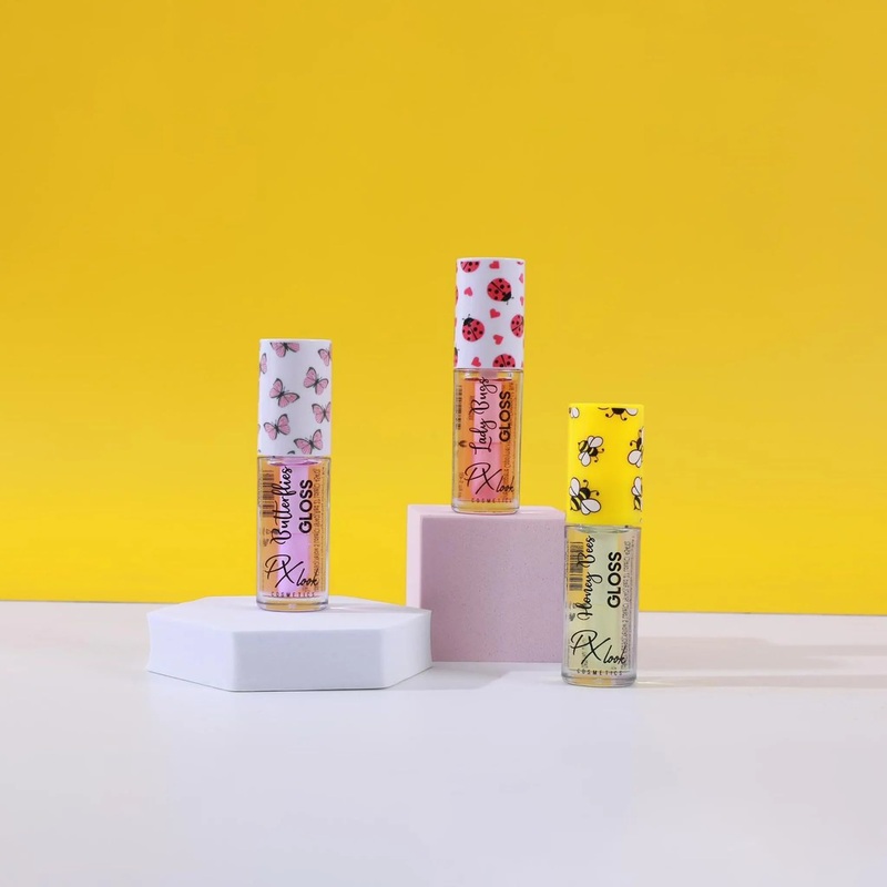 Cute Lip Gloss Yellow-Honey Bees