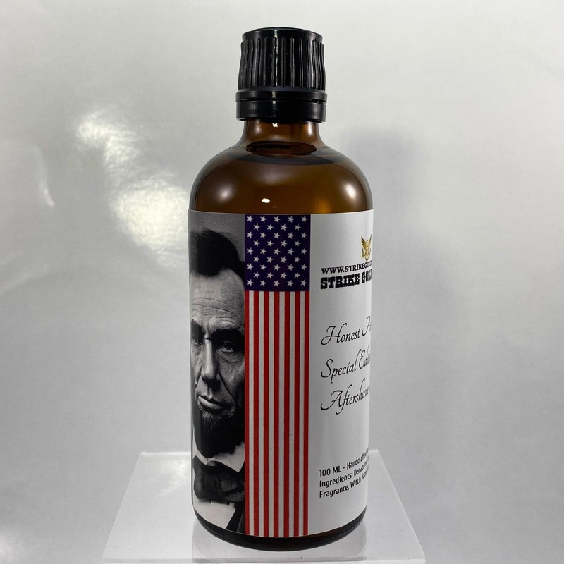 Honest Abe Aftershave Splash – by Strike Gold Shave