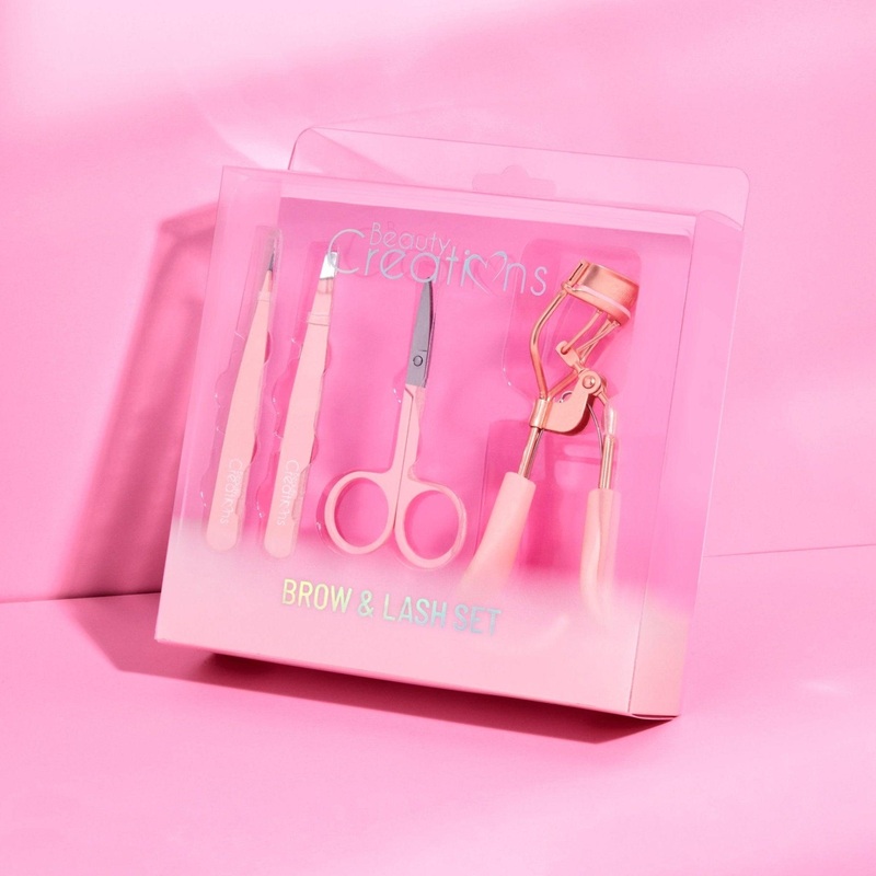 Pink Brow & Lash Set