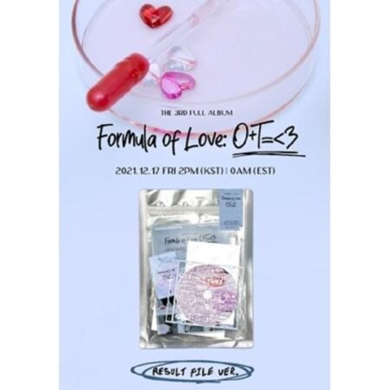 TWICE – VOL.3 [Formula of Love: O+T=3] RESULT FILE VER.