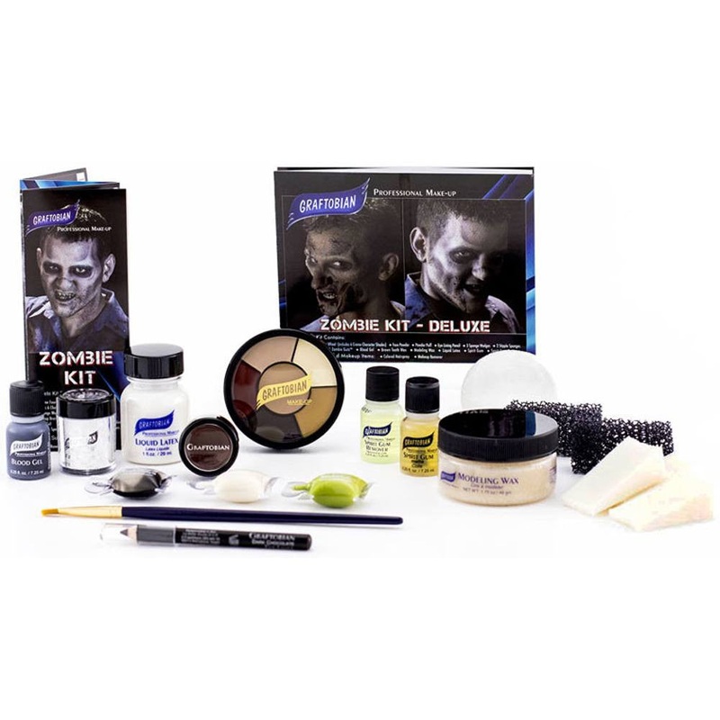 Graftobian Zombie  Makeup kit – Deluxe