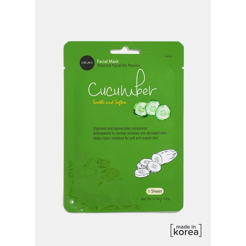 Cucumber Soothe & Soften Facial Sheet Mask
