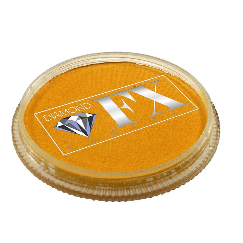 Diamond FX Face Paints – Golden Yellow 24 30 gm