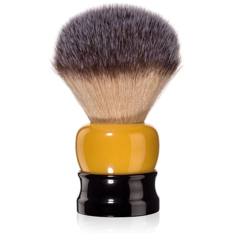 Stout Shave Brush (Orange/Black) – by Fine Accoutrements