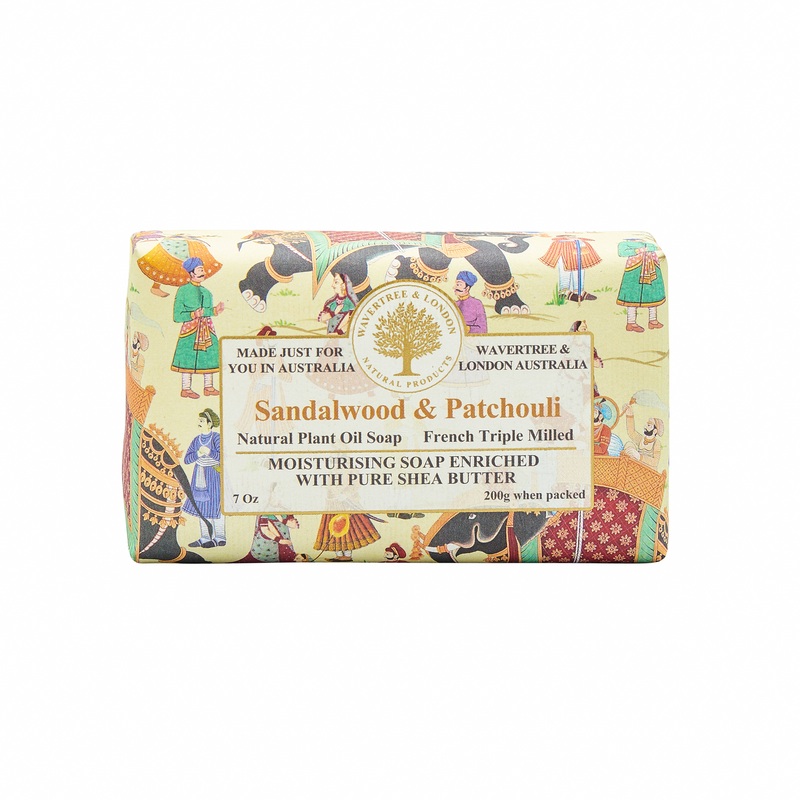 Wavertree & London Soap Bar 200 g / 7 oz – Sandalwood & Patchouli