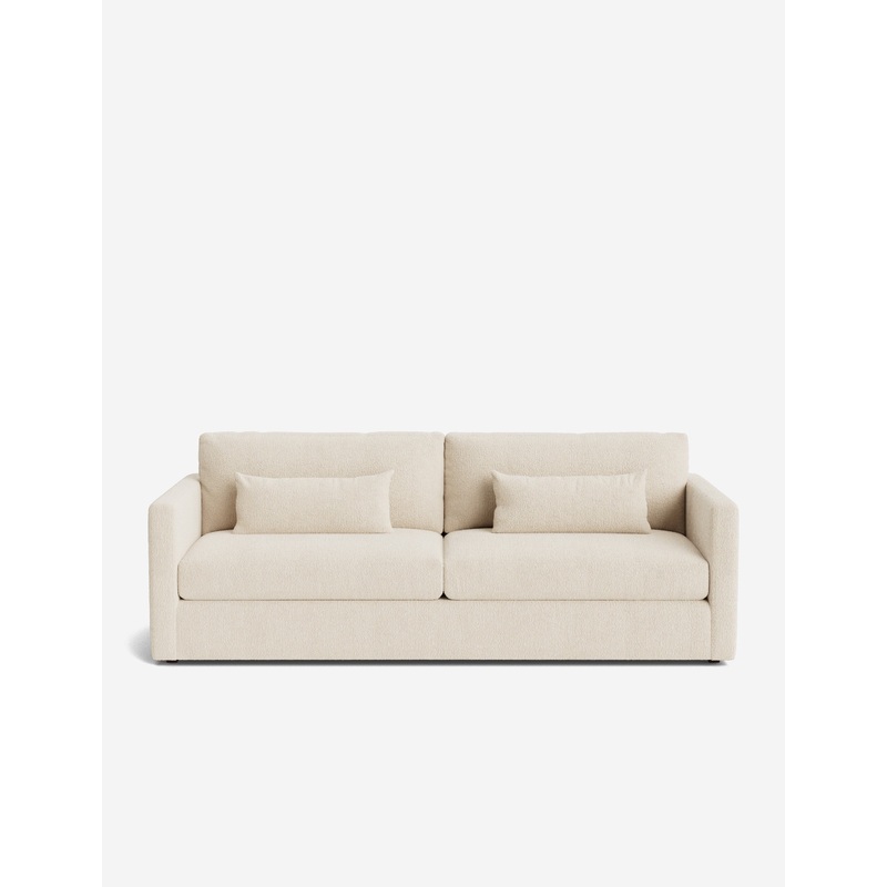 Durham Sofa Army Performance Basketweave 100″W