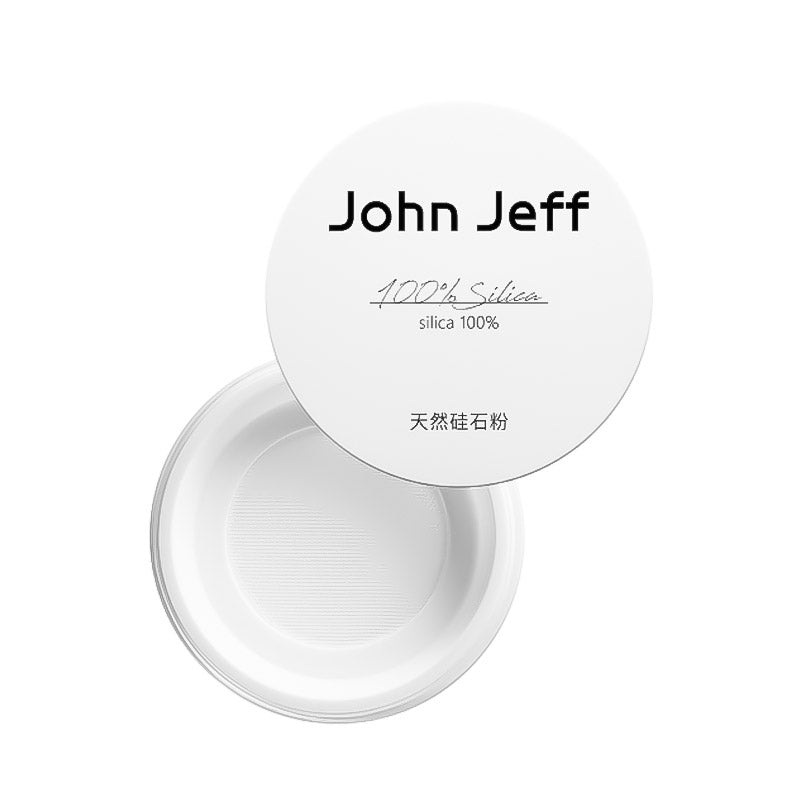 John Jeff Natural Silica Oil Control Loose Powder 7g/8g John Jeff TRANSPARENT 8g