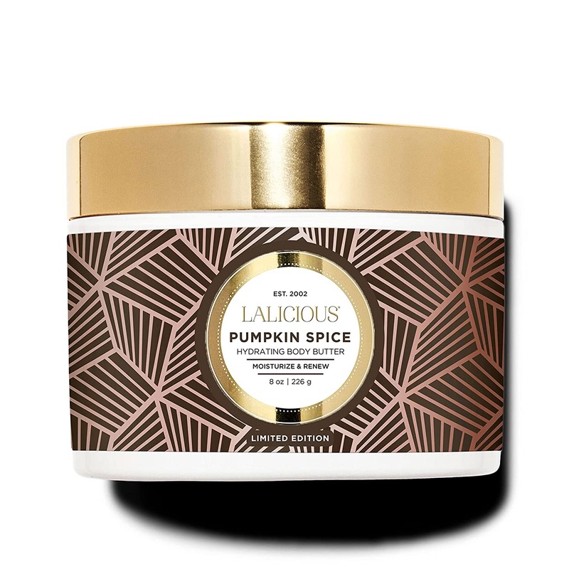 Pumpkin Spice Body Butter – LaLicious Hydrating Body Butter Moisturize & Renew 8 Oz