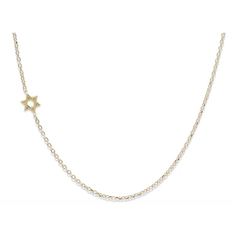 Love Letter Petite Star of David Necklace